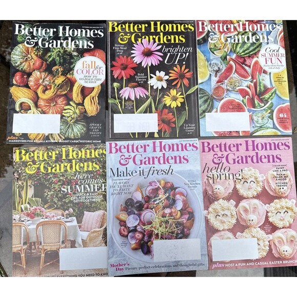 Better Homes and Gardens Magazine Mixed Lot of 20+ Special Interest Fall Baking - Picture 1 of 4